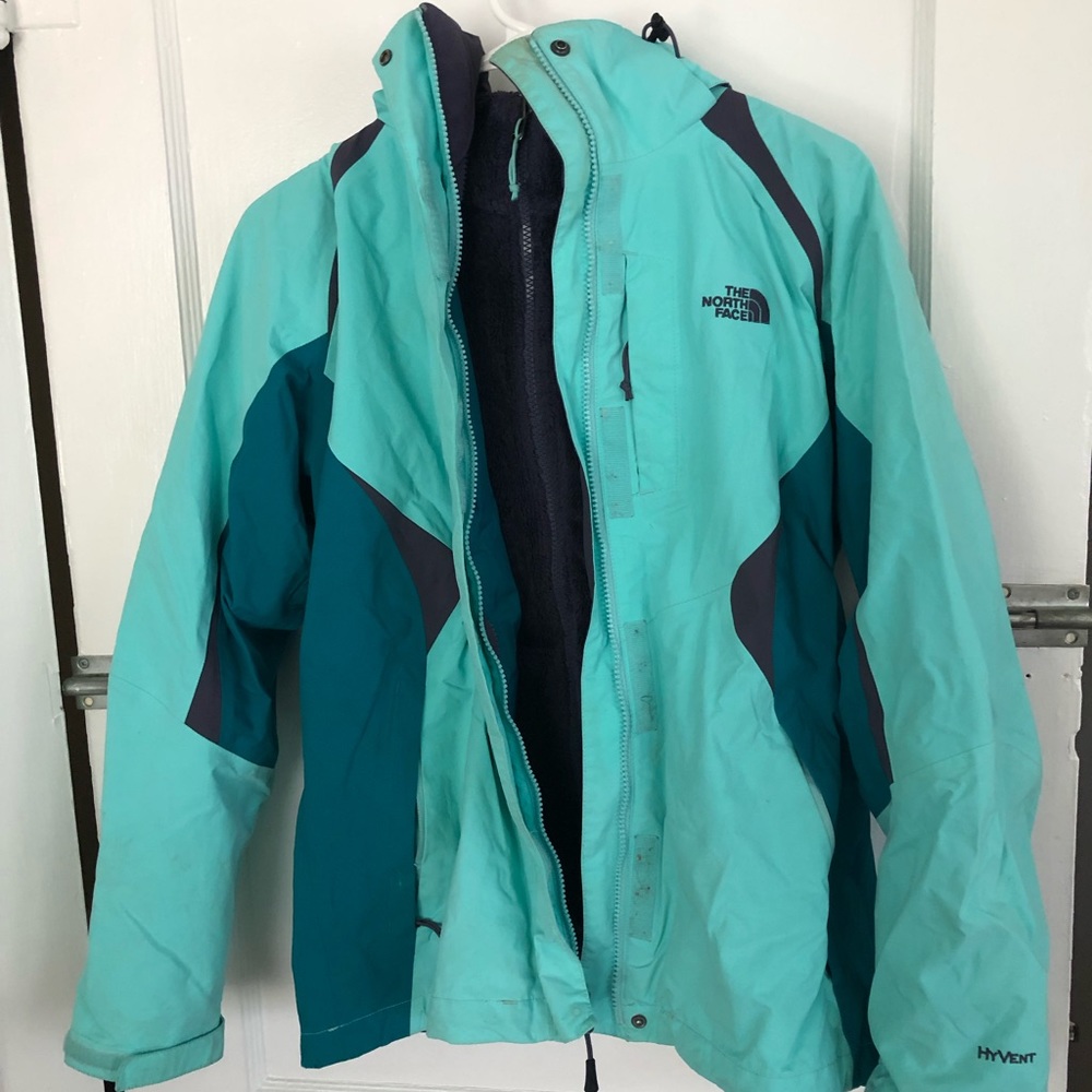 The North Face two piece coat. Size Medium.